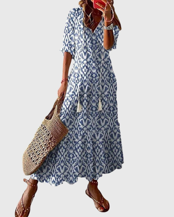 Amalia · Vestido largo boho