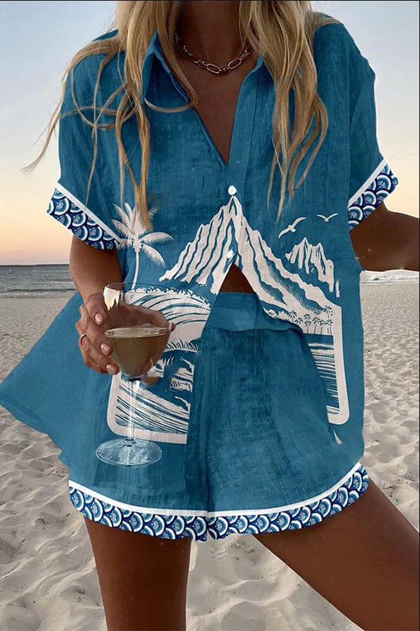 Detalle Baylor · Conjunto Top y Short Coordinado
