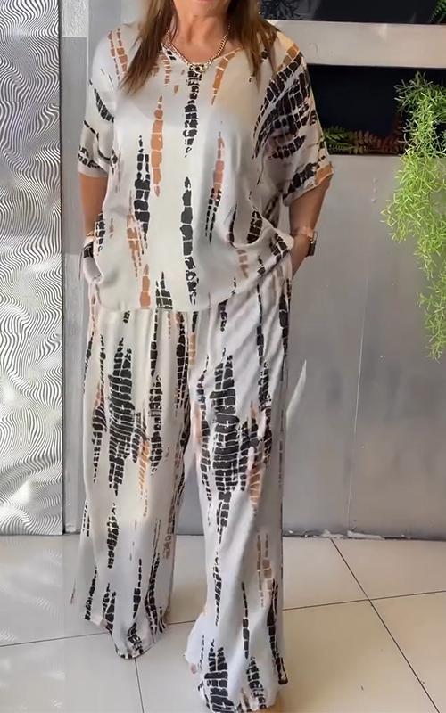 Detalle textura Marie · Conjunto Casual de Dos Piezas