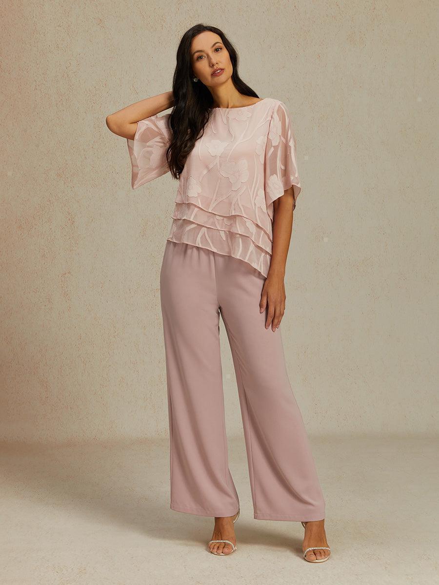 Blusa de Capas Floral de Chifón