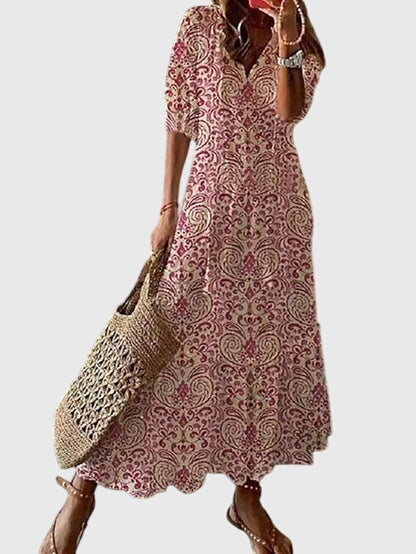 Amalia · Vestido largo boho