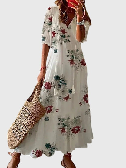 Amalia · Vestido largo boho