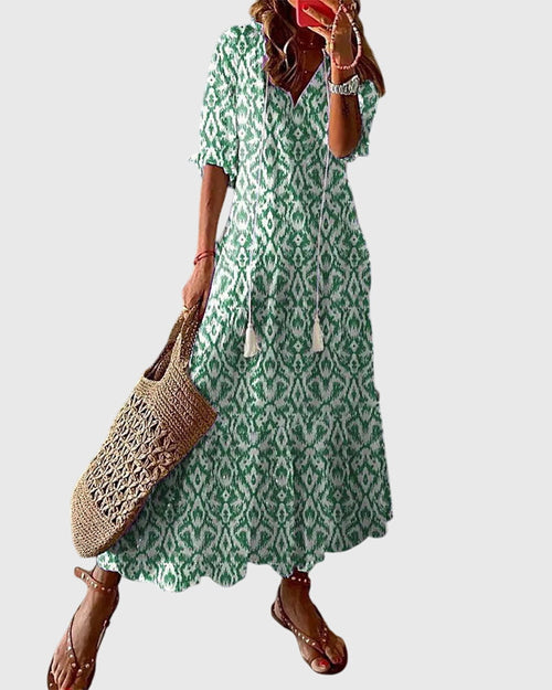 Amalia · Vestido largo boho