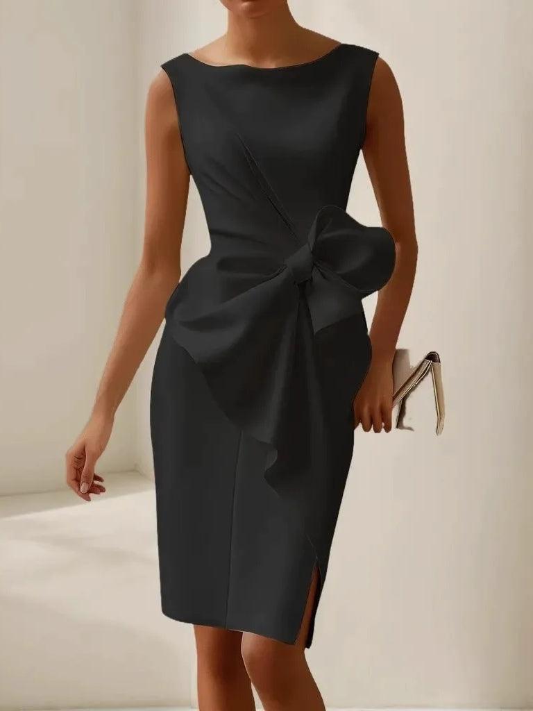 Elena · Vestido midi de lazo