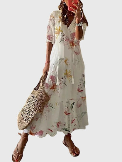 Amalia · Vestido largo boho
