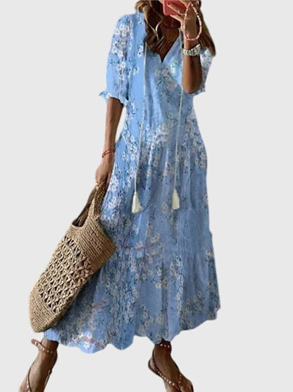 Amalia · Vestido largo boho