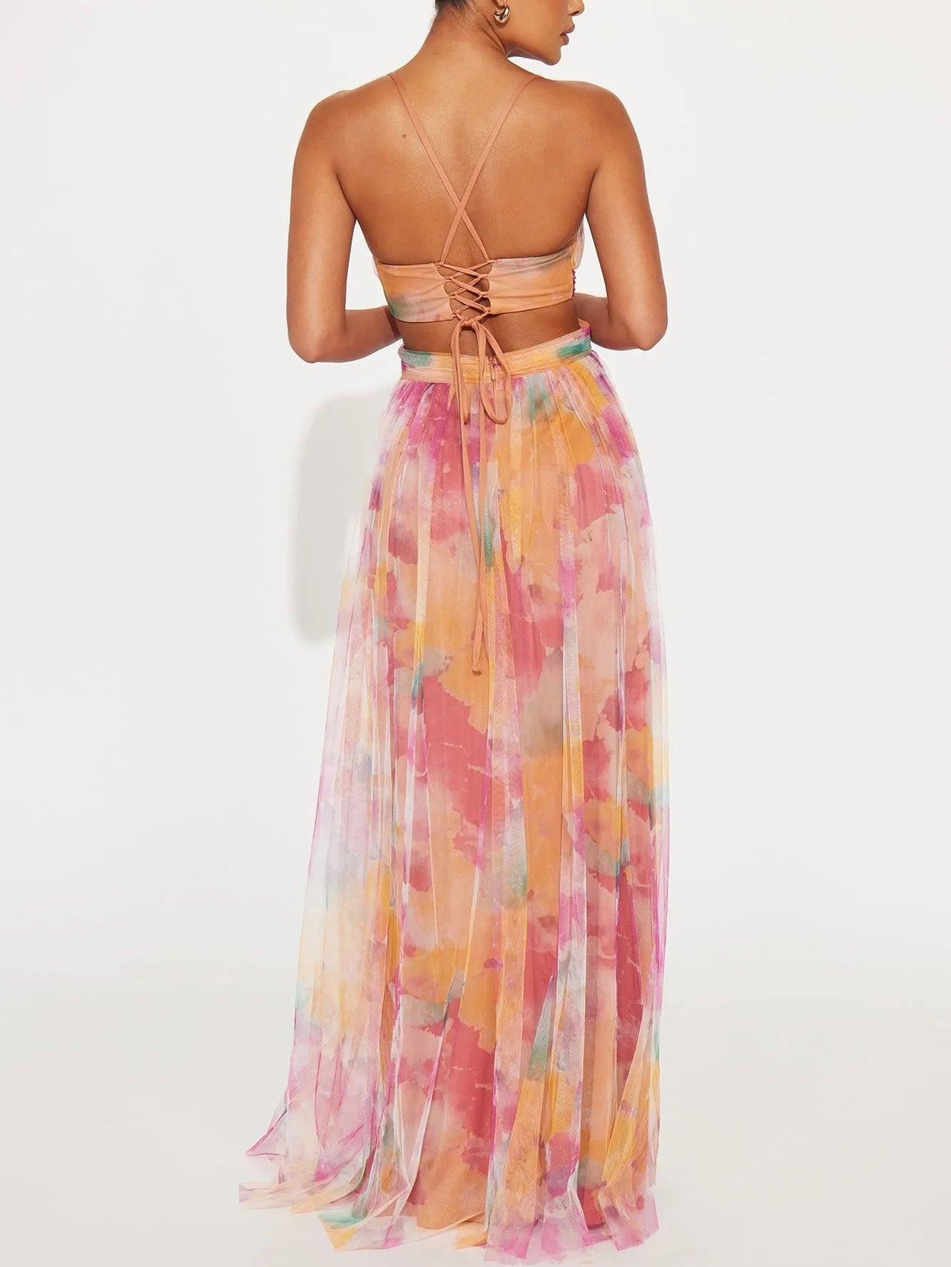 Flora · Maxi A-Line Floral