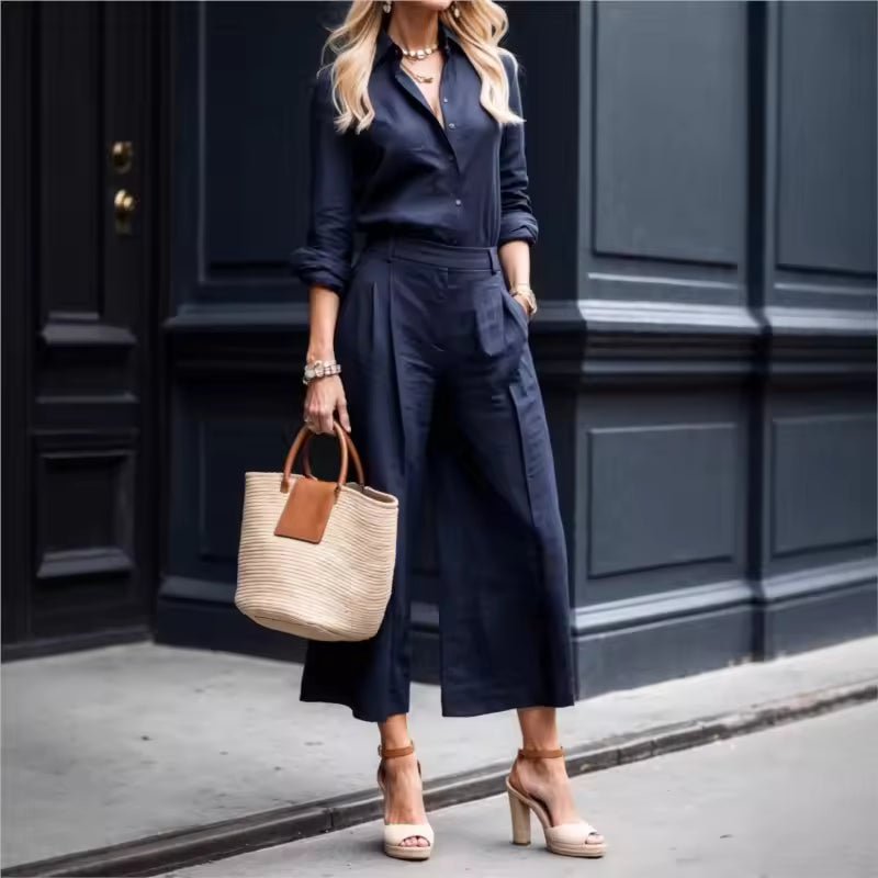 Noor | Conjunto holgado con pantalones