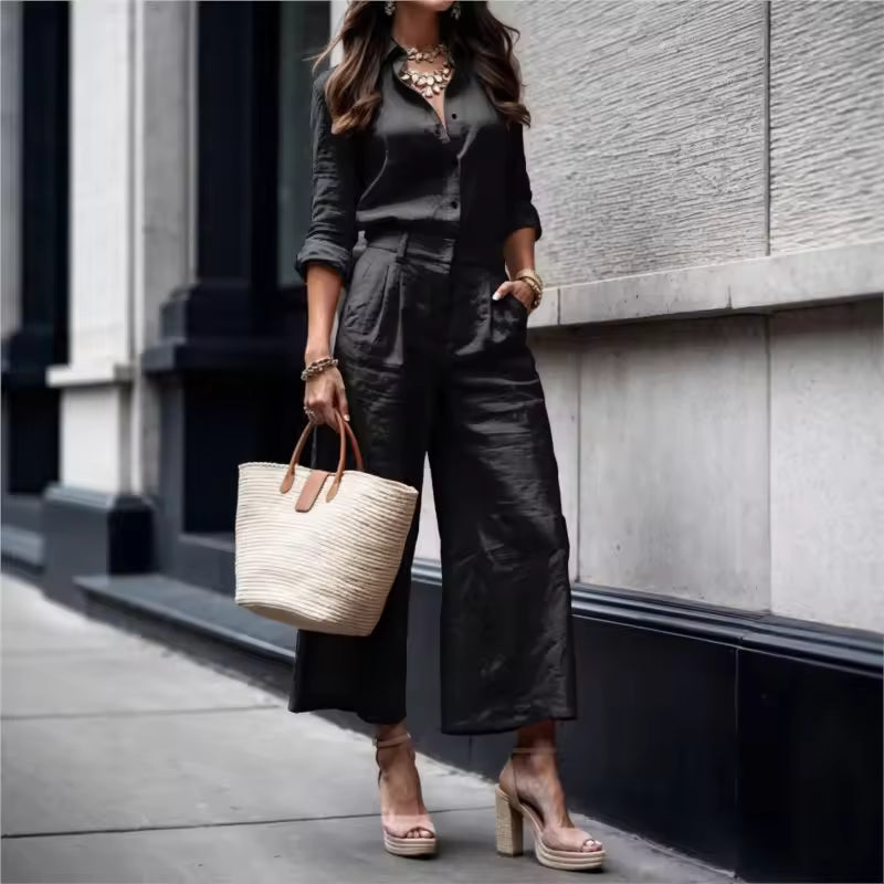 Noor | Conjunto holgado con pantalones