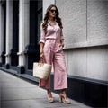 Noor | Conjunto holgado con pantalones