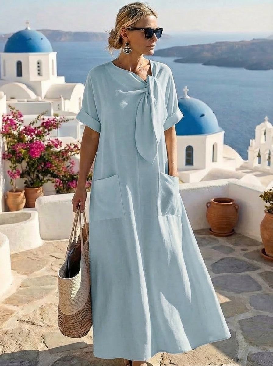 Fleur · Vestido Corto con Bolsillos