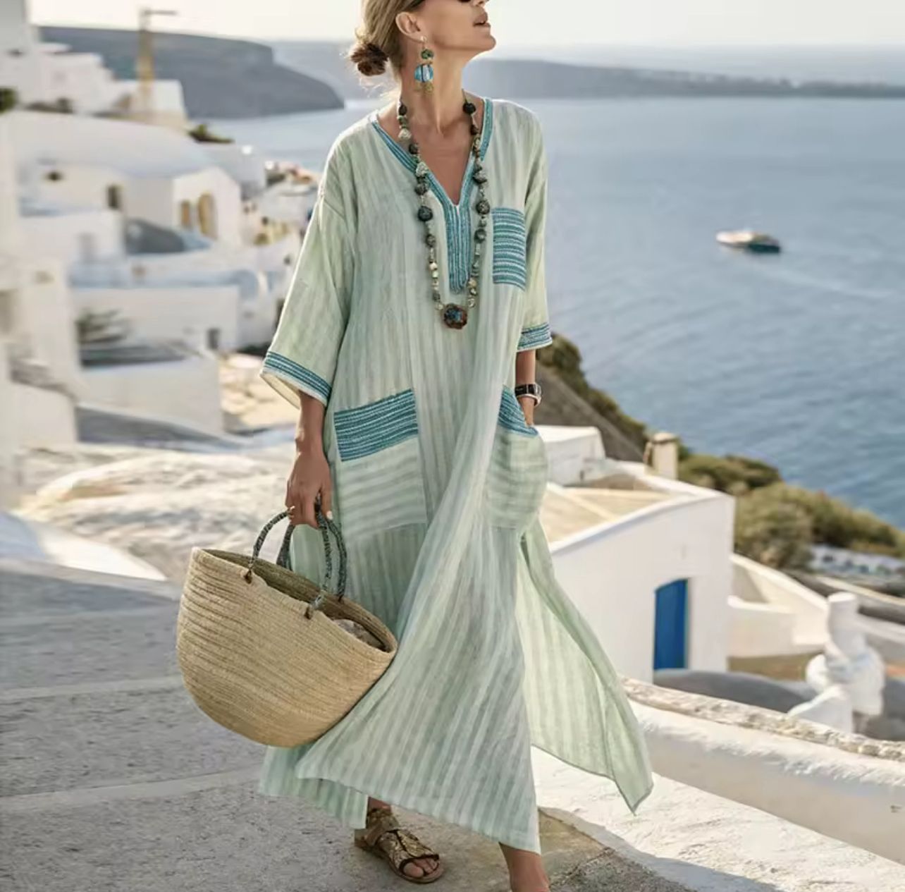 Mary · Vestido Largo Playero