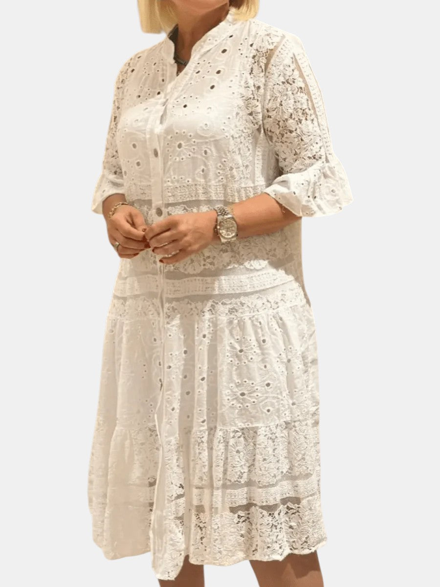 Cherylann · Vestido midi floral
