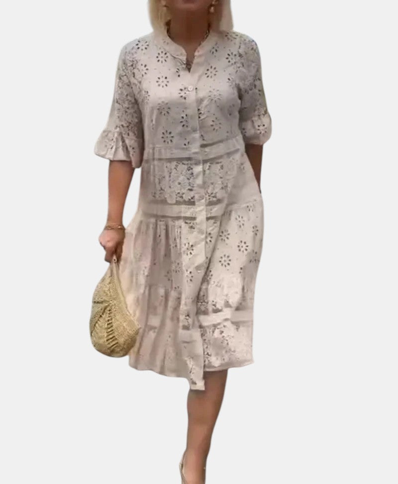 Cherylann · Vestido midi floral